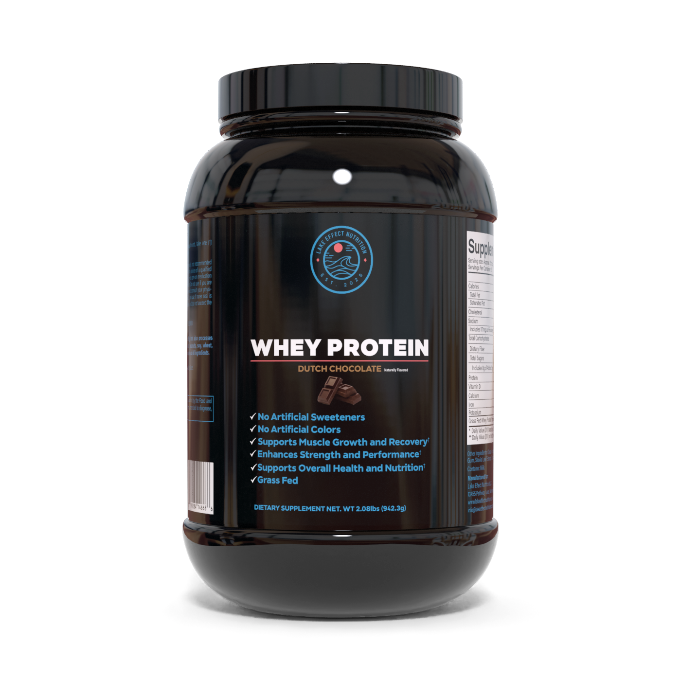 Whey Protein Powder Dutch Chocolate